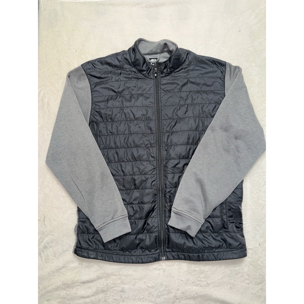 Footjoy Men's Full Zip Hybrid Jacket Puffer Golf Performance Fleece Lining Sz XL